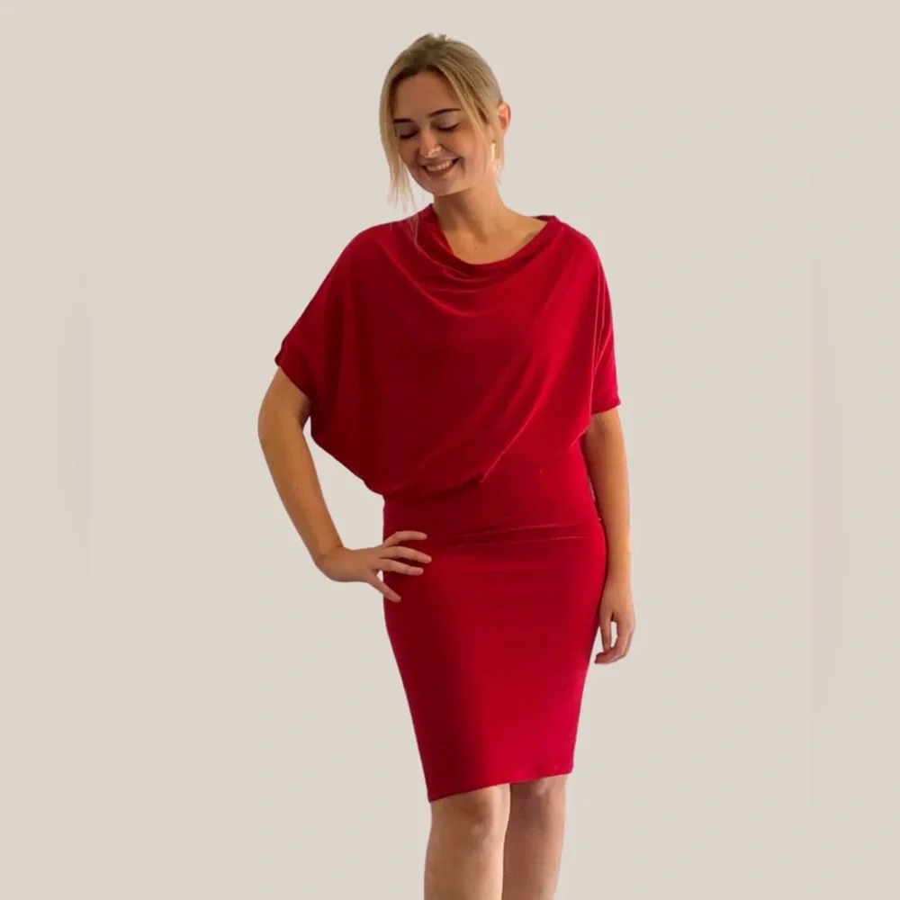 Lisa Drader-Murphy Asymmetric dress, BNWT,  one size